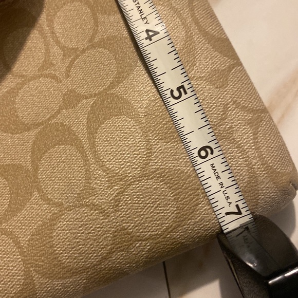 Coach Bags Coach Signature Coated Canvas Colorblock Leather Zip Top Crossbody Bag Poshmark